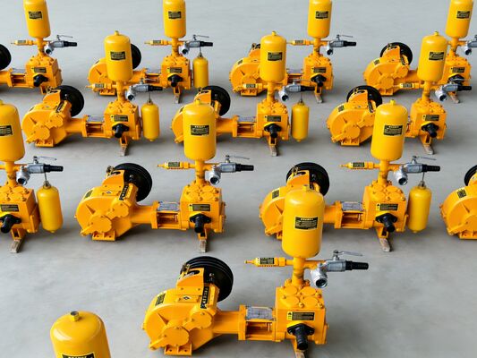 Máy bơm bùn một piston BW160 với động cơ diesel / động cơ