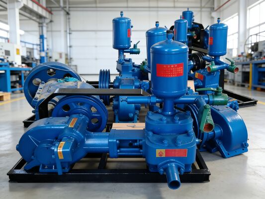 Thiết bị bơm bùn một xi lanh ngang ngang BW 160 cho giàn khoan