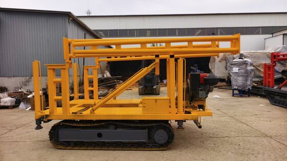 Khung gầm bánh xích bằng thép sản xuất trực tiếp cho máy khoan XY-1/XY-1A/GK200