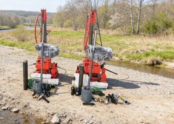 Máy khoan lõi đá thạch nhẹ, dễ vận hành, giải pháp khai thác mỏ