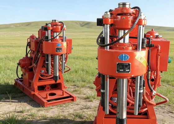 200M Deep Hole Core Advanced Portable Drill Rig với động cơ diesel / điện