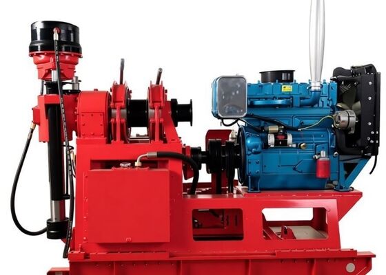 Máy khoan lõi sâu dưới lòng đất để lấy mẫu địa chất khai thác mỏ