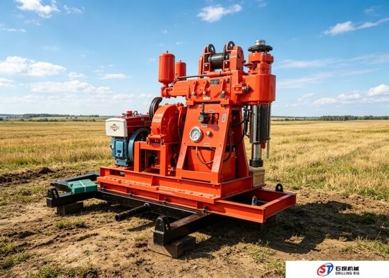 Khu vực địa chất đầy thách thức XY-1A Máy khoan lỗ Máy xăng động cơ diesel
