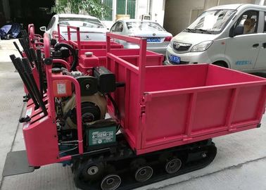 Trang trại động cơ Diesel Khai thác bánh xích thủy lực Mini Dumper Track Transporter Công suất 2MT