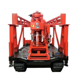 Crawler Mounted Water Well Thiết bị khoan 200 mét Độ sâu ISO 9001