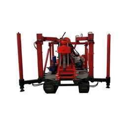 Thiết bị kiểm tra đất quay bánh xích điện Điều kiện mới Độ sâu khoan 100m-120m