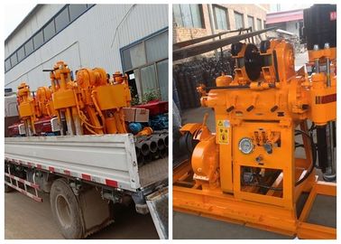 Diesel Trailer Gắn máy khoan thử đất cho thăm dò khoáng sản