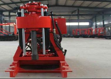 200m Depth Trailer Mounted Drill Rig Thiết bị khoan cho khai thác mỏ 220V / 380V
