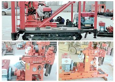 Máy khoan bánh xích quay gắn giàn khoan cho thăm dò lấy mẫu kỹ thuật