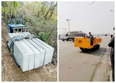 Máy vận chuyển bánh xích mini tự tải theo dõi thủy lực cho công việc khai thác