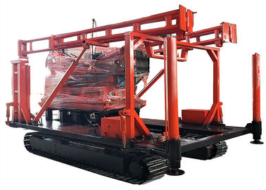 Máy khoan rơ moóc bốn bánh XY-2 Máy khoan thăm dò địa chất 300-600m Khoan giếng khoan lõi kim cương