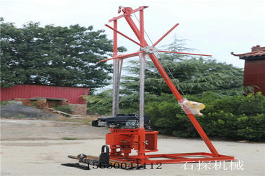Máy khoan giếng địa chất thăm dò máy khoan với động cơ xăng