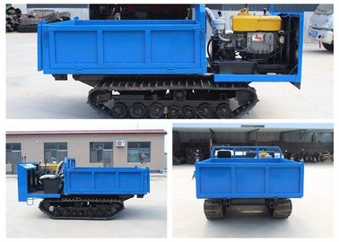 Blue thủy lực Mini Track Transporter Diesel Theo dõi xe Max Max 2.0 tấn