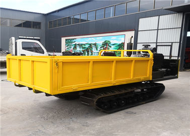 4 tấn đi bộ Loại xe vận chuyển theo dõi nhỏ Màu vàng Tuổi thọ cao