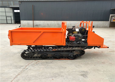 2T Rock Crawler Track Transporter Dumper Truck / Rubber Tracked Xe
