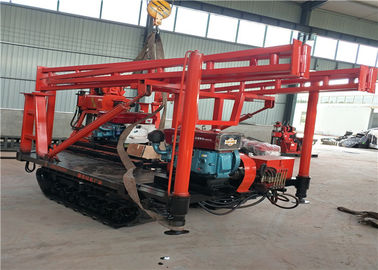 Máy khoan bánh xích thủy lực gắn máy khoan đá Nước khoan lõi khoan