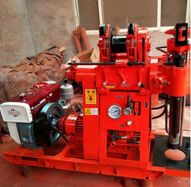 Thiết bị khoan giếng nước sâu 200m, Máy khoan lõi khoan Diesel