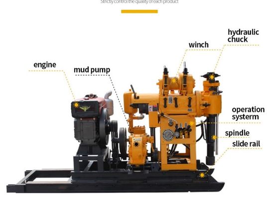Động cơ Diesel 200M Máy khoan giếng thủy lực 15KW