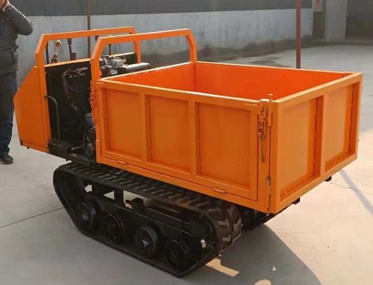 Durable Track Transporter crawler carrier với đường cao su 400 90 54 và cơ sở bánh xe 1932mm cho các nhiệm vụ vận chuyển ngoài đường bộ
