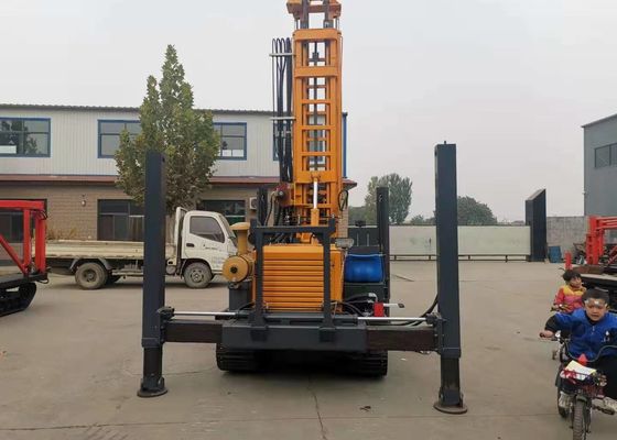 máy bơm bùn và khí nén 1.25mpa giàn khoan giếng nước thủy lực di động