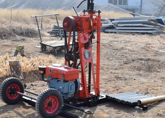Máy khoan lõi thủy lực 50 mét cầm tay để khảo sát đất