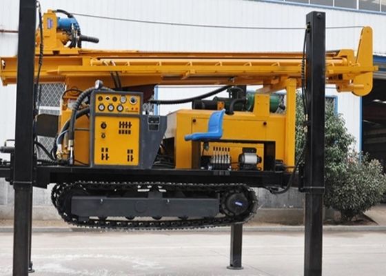 Máy khoan giếng nước 300m di động Áp dụng xi lanh đôi