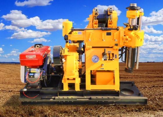 Máy khoan giếng nước 100m bền cho địa chất lõi đá