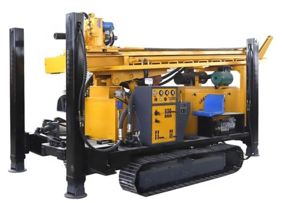 Máy kéo thủy lực đầy đủ lắp Máy khoan giếng nước sâu 300m