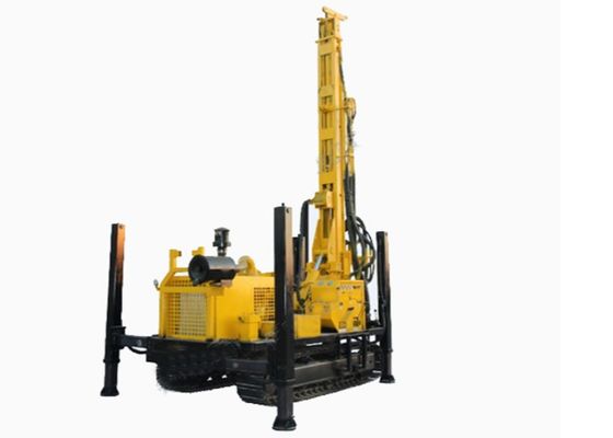 55kw Thiết bị khoan giếng gắn bánh xích sâu 300m