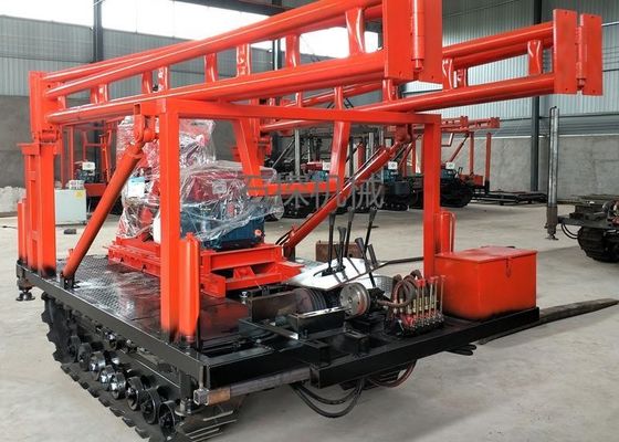 Máy khoan đá kéo diesel sâu 100m