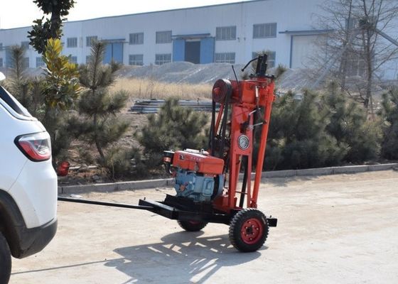 Máy khoan địa chất 50m lấy mẫu nước giếng khoan