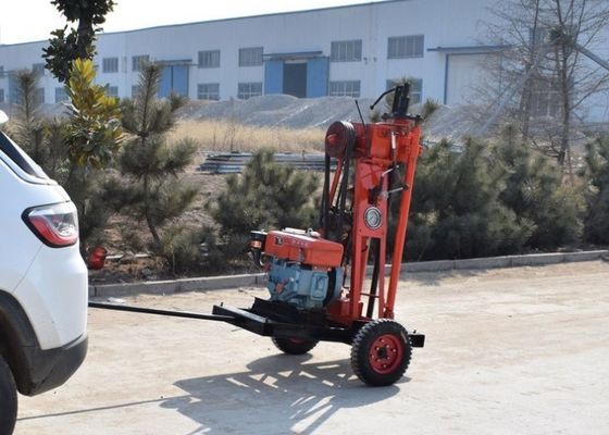 Giàn khoan giếng di động tùy chỉnh thủy lực nhỏ 50 mét