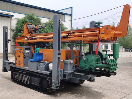 Máy khoan bánh xích thủy lực áp suất không khí 3.5Mpa