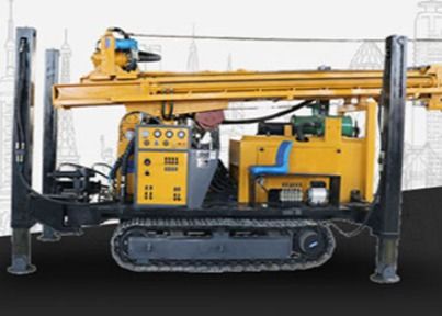 Giếng khoan nước Giếng khoan di động Máy khoan bánh xích bằng khí nén Máy khoan gắn trên giàn khoan