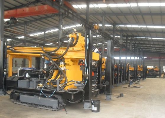 Máy khoan bánh xích 180m thủy lực tùy chỉnh công suất diesel