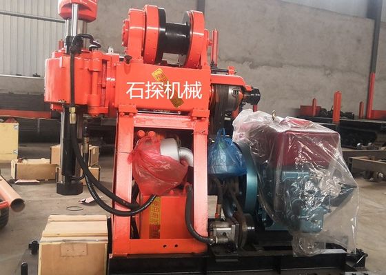 Máy khoan thử nghiệm đất khai thác đá XY-1A 150 mét với động cơ Diesel