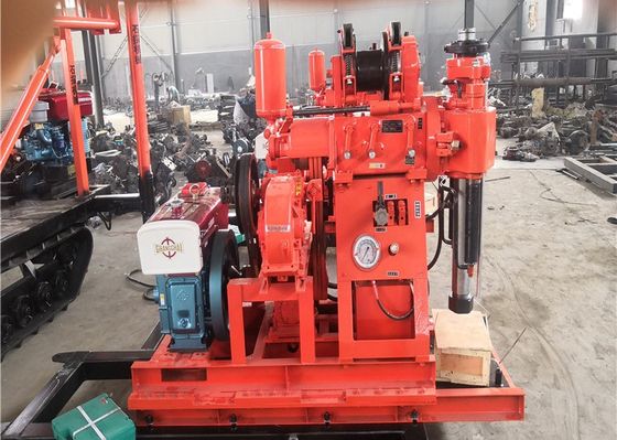Tốc độ cao XY -1 100 mét khoan địa chất với động cơ diesel 18 HP