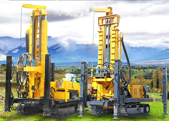 Máy khoan nước giếng bánh xích Máy khoan thủy lực đầy đủ