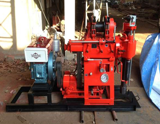Máy khoan giếng khoan nước quay nhỏ XY-1A Công suất động cơ diesel hoặc động cơ điện