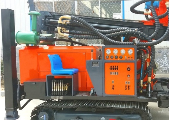 Cỗ máy khoan ống lớn được lắp đặt trên máy khoan khí nén ST350
