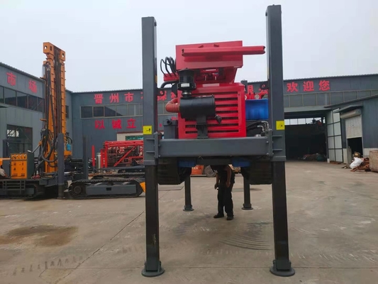 Máy khoan bánh xích thủy lực màu vàng đa chức năng với chứng chỉ ISO