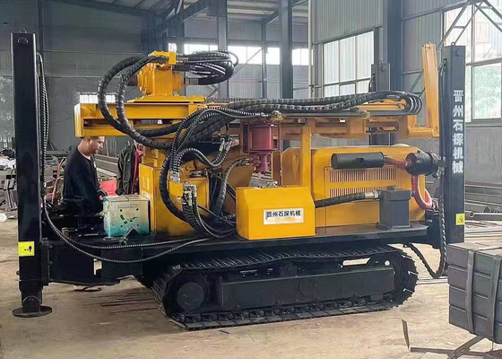 Độ sâu 200 mét Công suất Diesel Máy khoan khí nén Giàn khoan di động St200 cho giếng nước