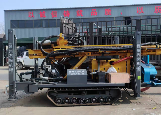 ST350 Meter Depth Borehole Dth Pneumatic Drilling Rig