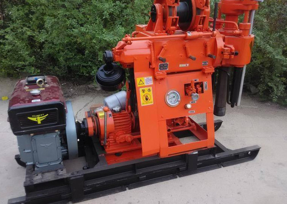 Gk 200 Máy khoan khoan địa chất với máy bơm bùn BW 160