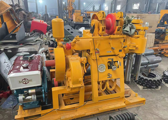 Gk 200 nước giếng khoan giếng để thu thập mẫu 295mm bánh xe gắn