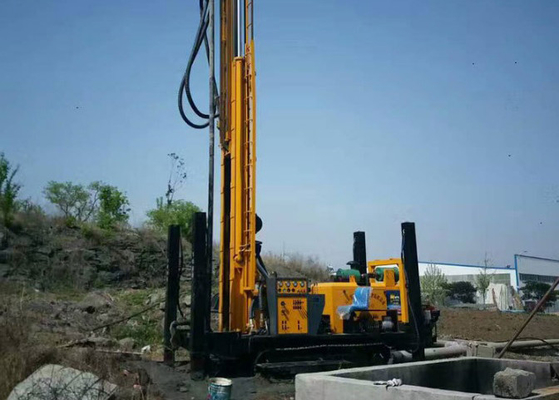 Máy khoan giếng nước St350 Loại bánh xích đầy đủ thủy lực sâu 350m