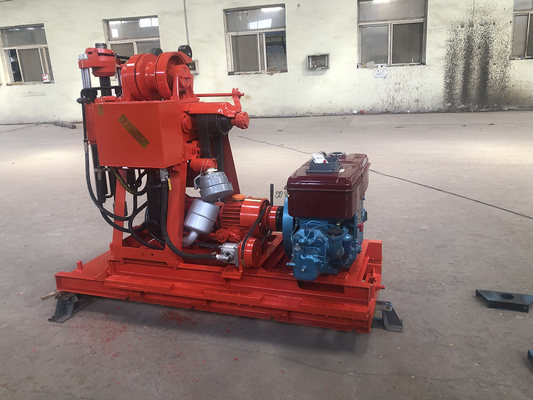 Động cơ diesel XY-1 Thiết bị khoan thử đất 100m Độ sâu BW 160 Bơm bùn