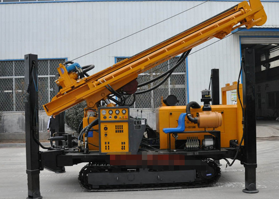 St 200 Pneumatic Rig Động cơ lớn khoan sâu với máy nén không khí và máy bơm bùn BW 250