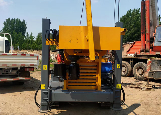 Thiết bị giàn khoan khí nén hai trăm mét lỗ khoan để nổ lỗ sâu