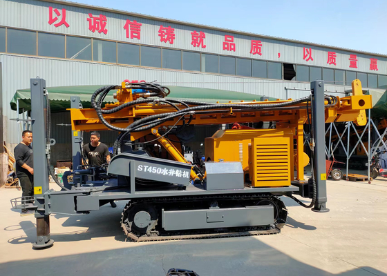 Giếng khoan Tưới nước bằng thép Máy khoan khí nén Máy khoan cho đá cứng
